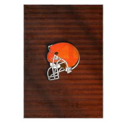 nfl cleveland browns area rug non slip football carpet home decor gift idea for fans clb151
