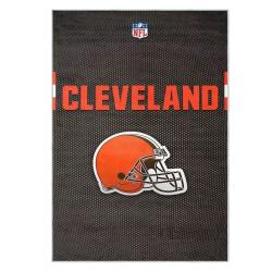 nfl cleveland browns area rug non slip football carpet home decor gift idea for fans clb162
