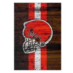 nfl cleveland browns area rug non slip football carpet home decor gift idea for fans clb164