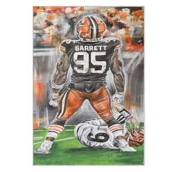 nfl cleveland browns area rug non slip football carpet home decor gift idea for fans clb175