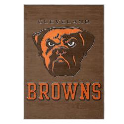 nfl cleveland browns area rug non slip football carpet home decor gift idea for fans clb181