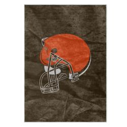 nfl cleveland browns area rug non slip football carpet home decor gift idea for fans clb191