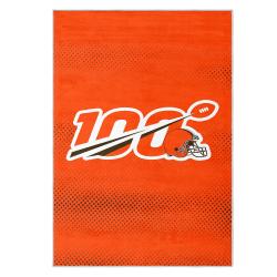 nfl cleveland browns area rug non slip football carpet home decor gift idea for fans clb51
