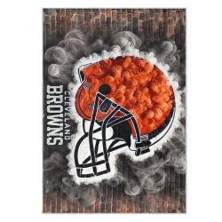 nfl cleveland browns area rug non slip football carpet home decor gift idea for fans clb54