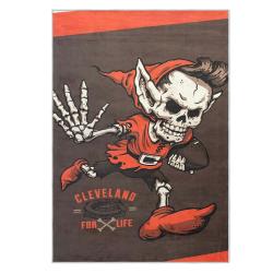 nfl cleveland browns area rug non slip football carpet home decor gift idea for fans clb61