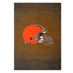 nfl cleveland browns area rug non slip football carpet home decor gift idea for fans clb65