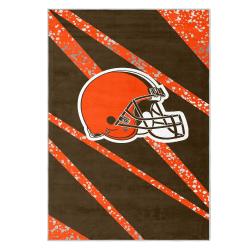 nfl cleveland browns area rug non slip football carpet home decor gift idea for fans clb70