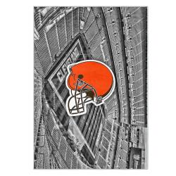 nfl cleveland browns area rug non slip football carpet home decor gift idea for fans clb78