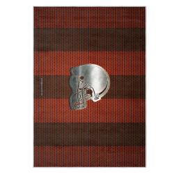 nfl cleveland browns area rug non slip football carpet home decor gift idea for fans clb82