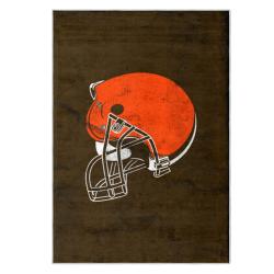 nfl cleveland browns area rug non slip football carpet home decor gift idea for fans clb89