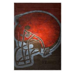 nfl cleveland browns area rug non slip football carpet home decor gift idea for fans clb91