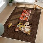 nfl cleveland browns area rug non slip football carpet home decor gift idea for fans living room clb119