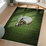 nfl cleveland browns area rug non slip football carpet home decor gift idea for fans living room clb154