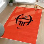 nfl cleveland browns area rug non slip football carpet home decor gift idea for fans living room clb170