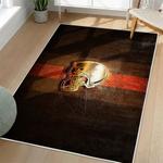 nfl cleveland browns area rug non slip football carpet home decor gift idea for fans living room clb195