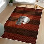 nfl cleveland browns area rug non slip football carpet home decor gift idea for fans living room clb82