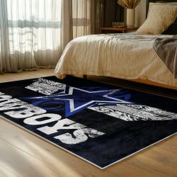 NFL Dallas Cowboys Football Team Logo Sport Carpet Area Rug Home Decor Gift Fans DCB105