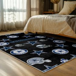 NFL Dallas Cowboys Football Team Logo Sport Carpet Area Rug Home Decor Gift Fans DCB113
