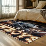 nfl dallas cowboys football team logo sport carpet area rug home decor bed room dcb120