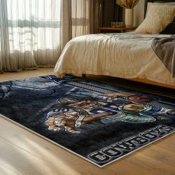 NFL Dallas Cowboys Football Team Logo Sport Carpet Area Rug Home Decor Gift Fans DCB130
