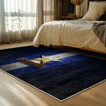 nfl dallas cowboys football team logo sport carpet area rug home decor bed room dcb135