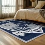 nfl dallas cowboys football team logo sport carpet area rug home decor bed room dcb196