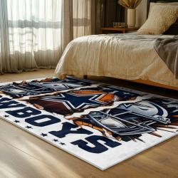 NFL Dallas Cowboys Football Team Logo Sport Carpet Area Rug Home Decor Gift Fans DCB201
