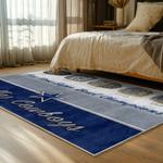 nfl dallas cowboys football team logo sport carpet area rug home decor bed room dcb211