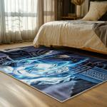 nfl dallas cowboys football team logo sport carpet area rug home decor bed room dcb213