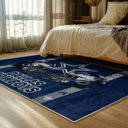 NFL Dallas Cowboys Football Team Logo Sport Carpet Area Rug Home Decor Gift Fans DCB214
