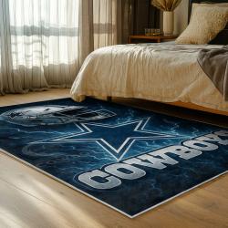 NFL Dallas Cowboys Football Team Logo Sport Carpet Area Rug Home Decor Gift Fans DCB239