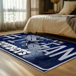 nfl dallas cowboys football team logo sport carpet area rug home decor bed room dcb252