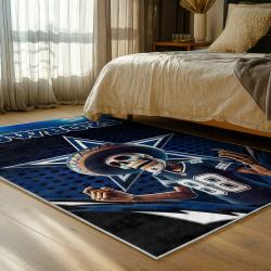 NFL Dallas Cowboys Football Team Logo Sport Carpet Area Rug Home Decor Gift Fans DCB258