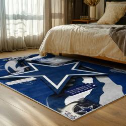 NFL Dallas Cowboys Football Team Logo Sport Carpet Area Rug Home Decor Gift Fans DCB260