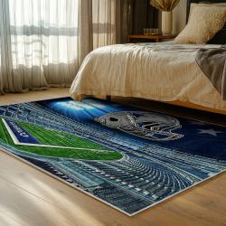 NFL Dallas Cowboys Football Team Logo Sport Carpet Area Rug Home Decor Gift Fans DCB72