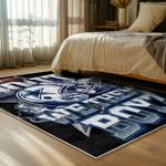 nfl dallas cowboys football team logo sport carpet area rug home decor bed room dcb80