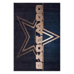 nfl dallas cowboys football team logo sport carpet area rug home decor gift fans dcb111