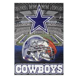 nfl dallas cowboys football team logo sport carpet area rug home decor gift fans dcb112