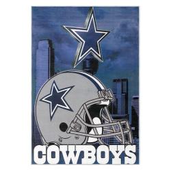 nfl dallas cowboys football team logo sport carpet area rug home decor gift fans dcb114