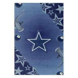 nfl dallas cowboys football team logo sport carpet area rug home decor gift fans dcb121