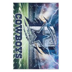 nfl dallas cowboys football team logo sport carpet area rug home decor gift fans dcb124
