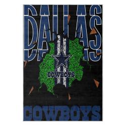 nfl dallas cowboys football team logo sport carpet area rug home decor gift fans dcb131