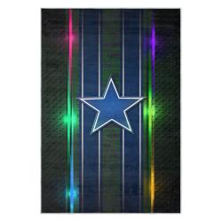 nfl dallas cowboys football team logo sport carpet area rug home decor gift fans dcb136
