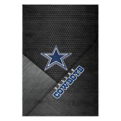 nfl dallas cowboys football team logo sport carpet area rug home decor gift fans dcb137