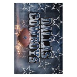 nfl dallas cowboys football team logo sport carpet area rug home decor gift fans dcb139
