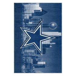 nfl dallas cowboys football team logo sport carpet area rug home decor gift fans dcb141