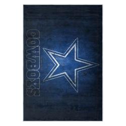 nfl dallas cowboys football team logo sport carpet area rug home decor gift fans dcb149