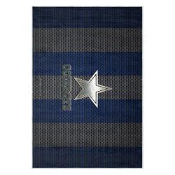 nfl dallas cowboys football team logo sport carpet area rug home decor gift fans dcb150