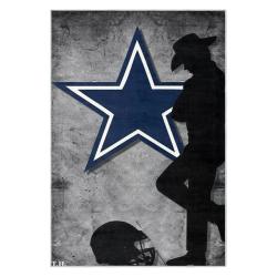nfl dallas cowboys football team logo sport carpet area rug home decor gift fans dcb155