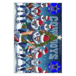 nfl dallas cowboys football team logo sport carpet area rug home decor gift fans dcb168